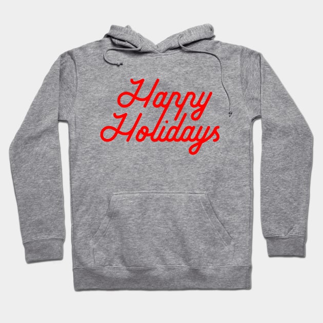 Happy  Holidays Hoodie by vladocar